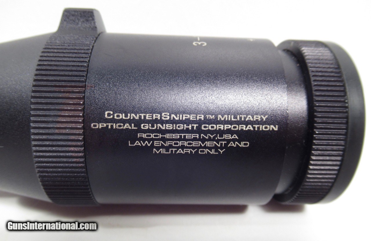 countersniper military optical gunsight corp